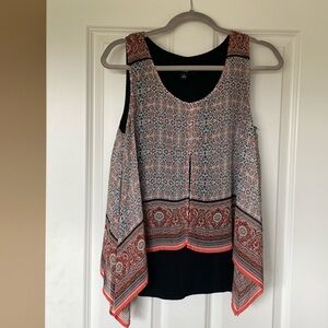 AGB Sleeveless layered top